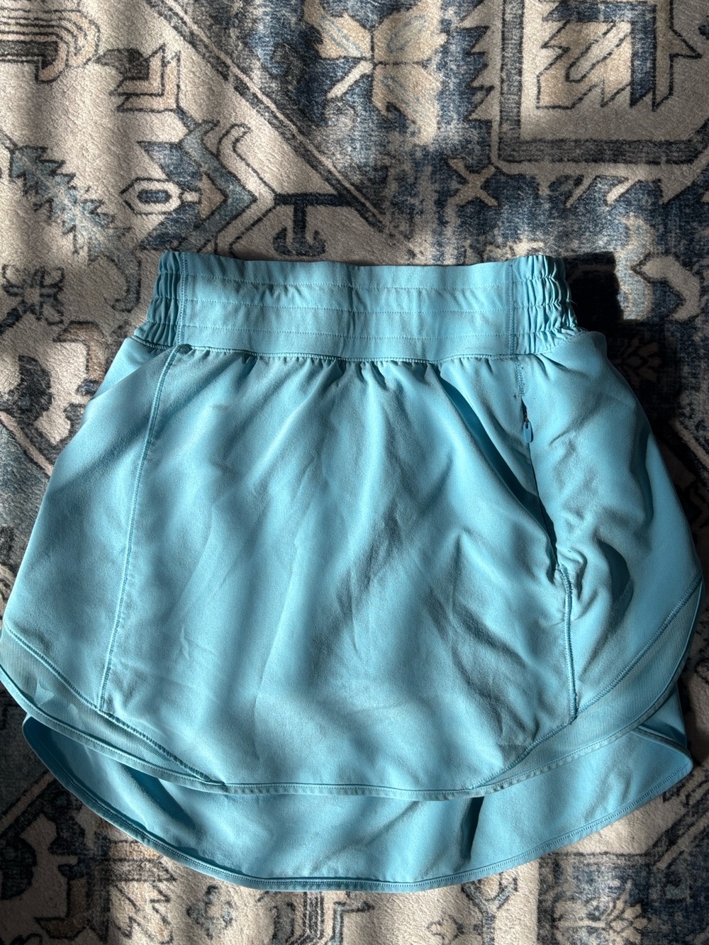 lululemon athletica Light Blue Athletic Skort
